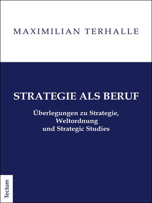 cover image of Strategie als Beruf